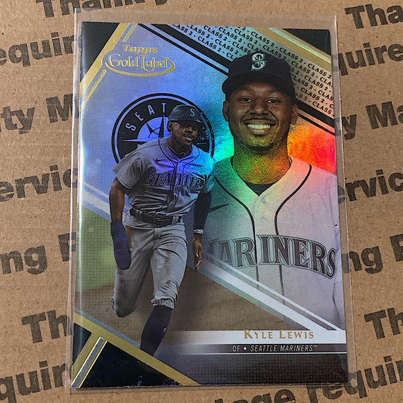 Kyle Lewis β21 Topps Gold Label Card